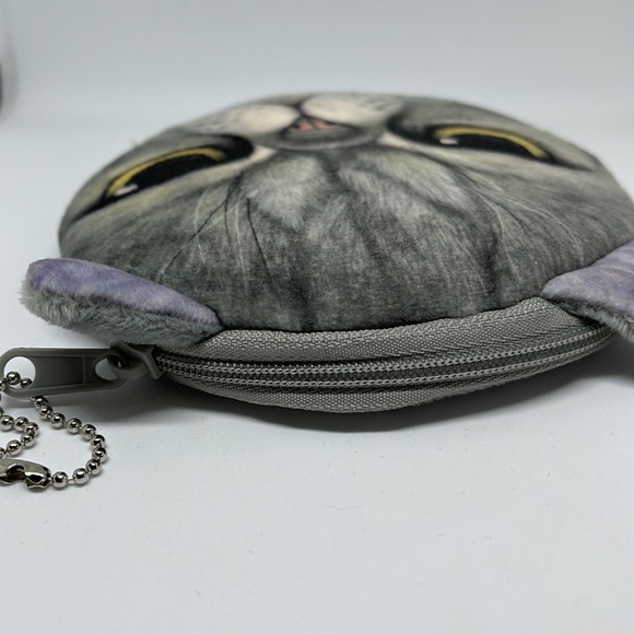 🆕 Cute Little Grumpy Cat Coin Purse NEW - Picture 3 of 4
